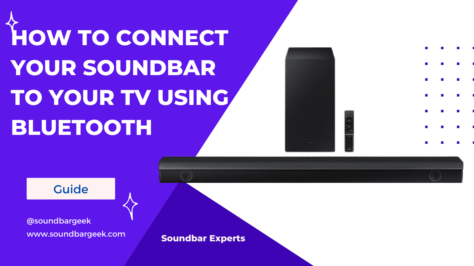 How to Connect Your Soundbar to Your TV Using Bluetooth