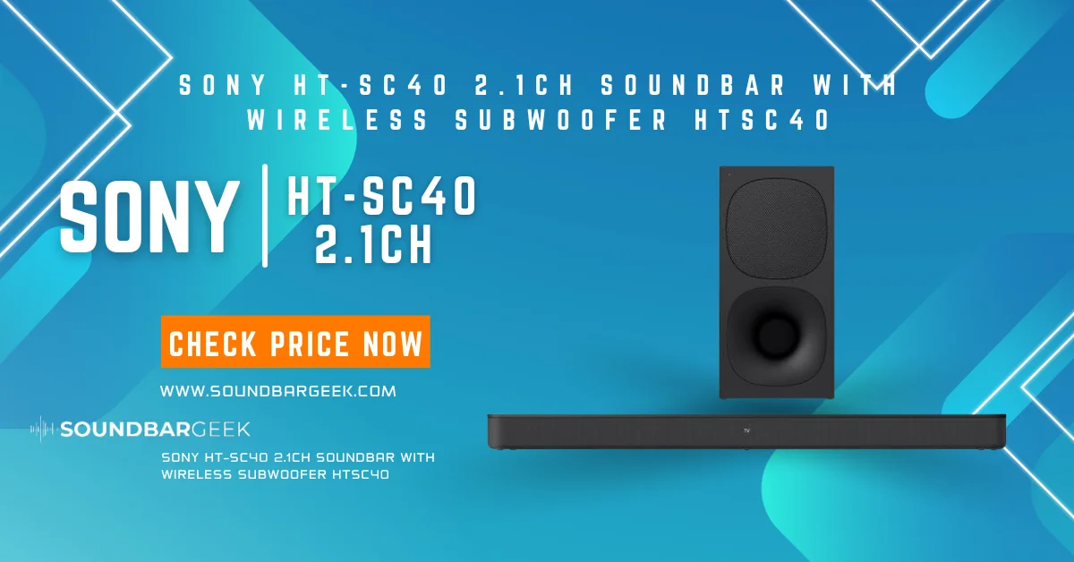 Sony HT-SC40 2.1ch Soundbar