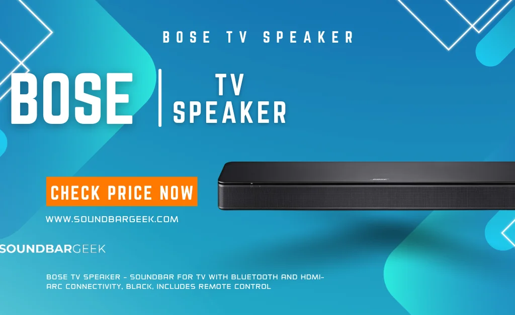 Bose TV Speaker