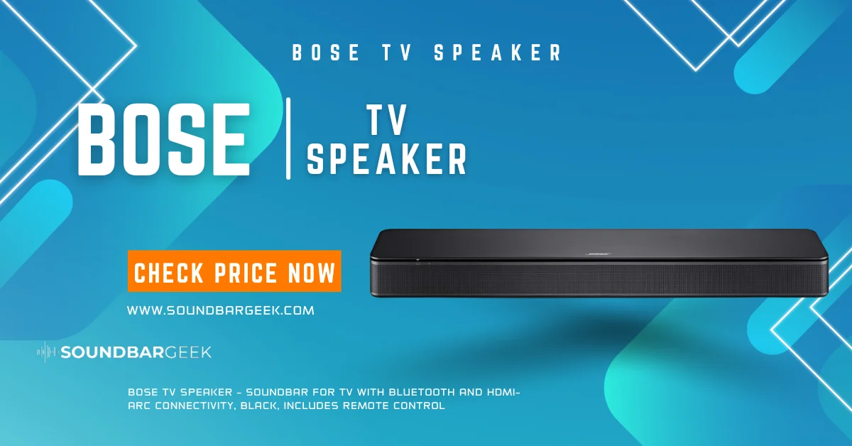 Bose TV Speaker